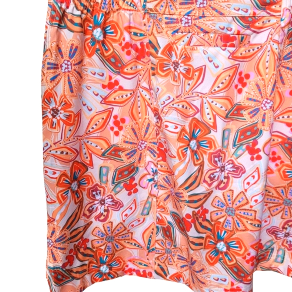 RipSkirt Hawaii Sport Skirt Pinwheel Floral Athletic Size M - Picture 6 of 16